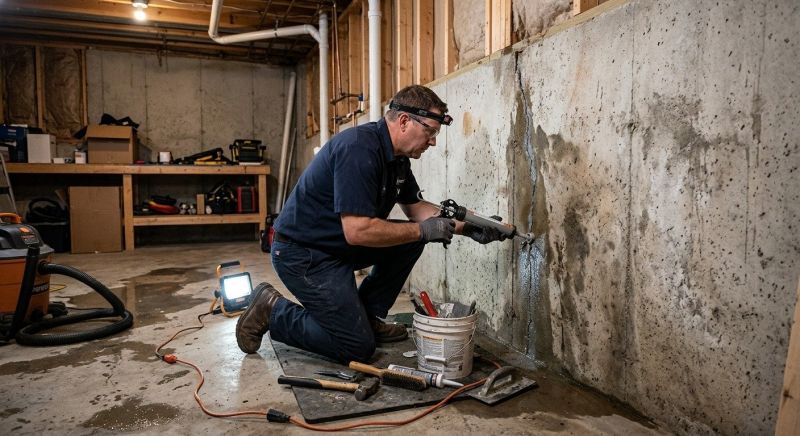 Basement Seepage Repair in Tampa, FL